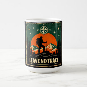 Leave No Trace – Eco Outdoor Ethics Nature Coffee Mug