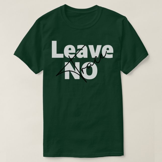 Leave No Trace T-Shirt (Design Front)