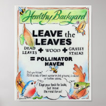 Leave the Leaves poster