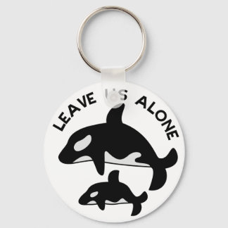 Leave the Orca Key Ring