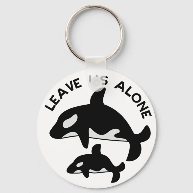 Leave the Orca Key Ring (Front)