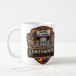 Leavenworth, Kansas Vintage Coffee Mug
