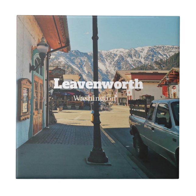 Leavenworth - Washington  Ceramic Tile (Front)