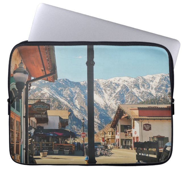 Leavenworth - Washington  Laptop Sleeve (Front)