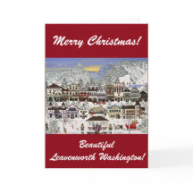 Leavenworth, Washington Note Card