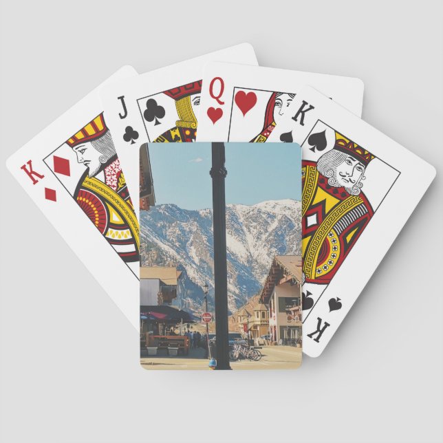 Leavenworth - Washington  Playing Cards (Back)