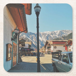 Leavenworth - Washington Square Paper Coaster