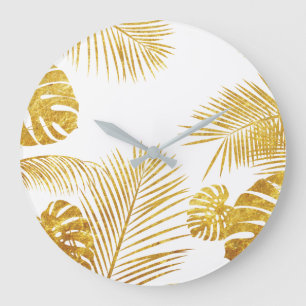 Leaves 10 large clock