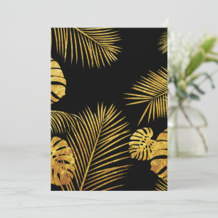 Leaves 11 thank you card