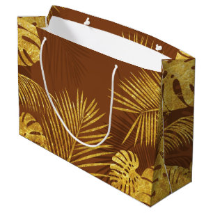 Leaves 13 large gift bag