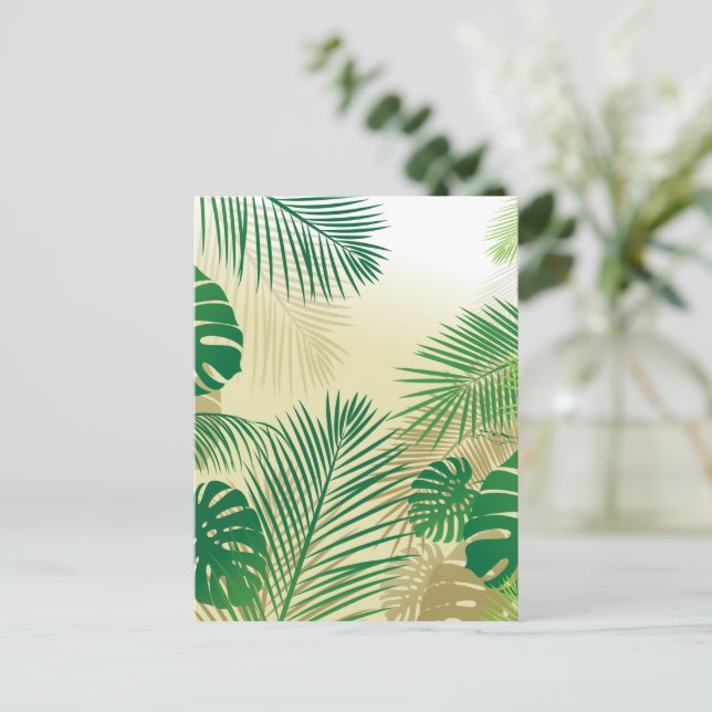 Leaves 2 postcard (Standing Front)