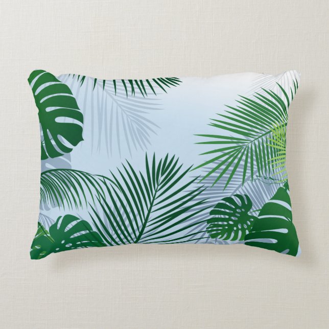 Leaves 3 decorative cushion (Front)