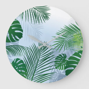 Leaves 3 large clock