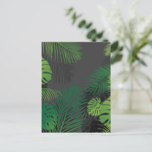 Leaves 5 holiday postcard