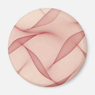Leaves Abstract art Magnet