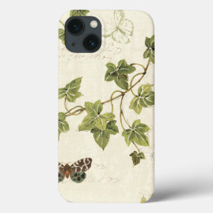 Leaves and a Butterfly iPhone 13 Case