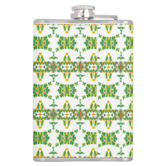Leaves and Clouds Hip Flask
