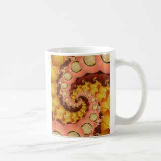 Leaves and Flowers Coffee Mug