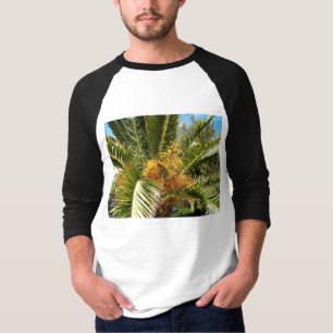 Leaves and flowers of the palm tree T-Shirt