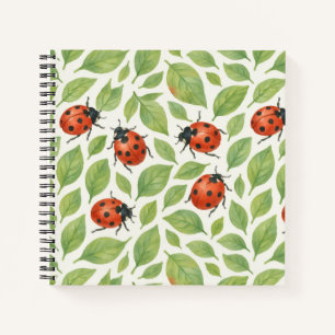 Leaves and Ladybugs  Notebook
