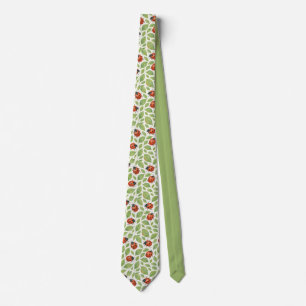 Leaves and Ladybugs Tie