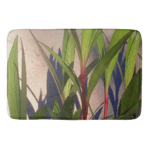 Leaves and Shadows Bath Mat
