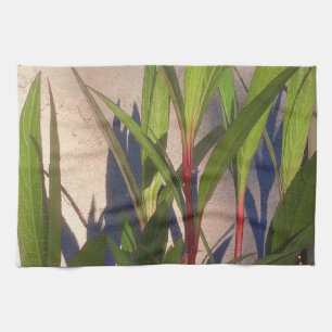 Leaves and Shadows Tea Towel