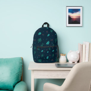 Leaves Art Printed Backpack