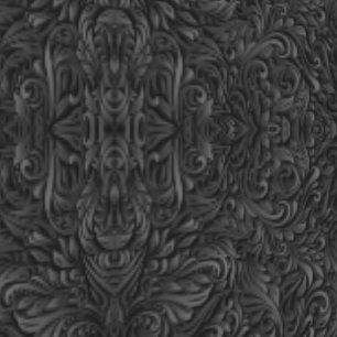 Leaves Art Wood Carving Ornaments Black Wallpaper