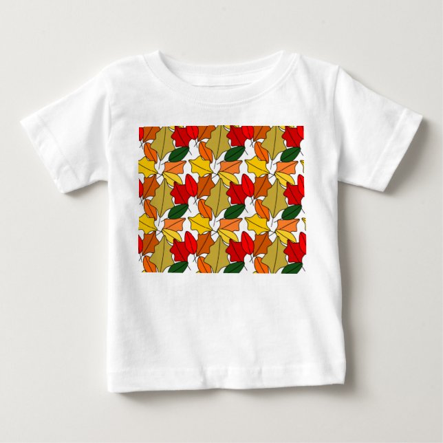Leaves Baby T-Shirt (Front)