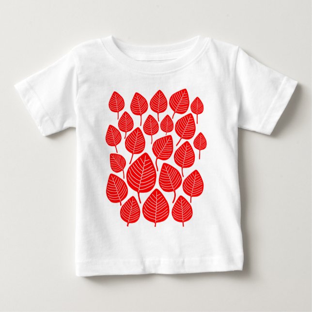 Leaves Baby T-Shirt (Front)