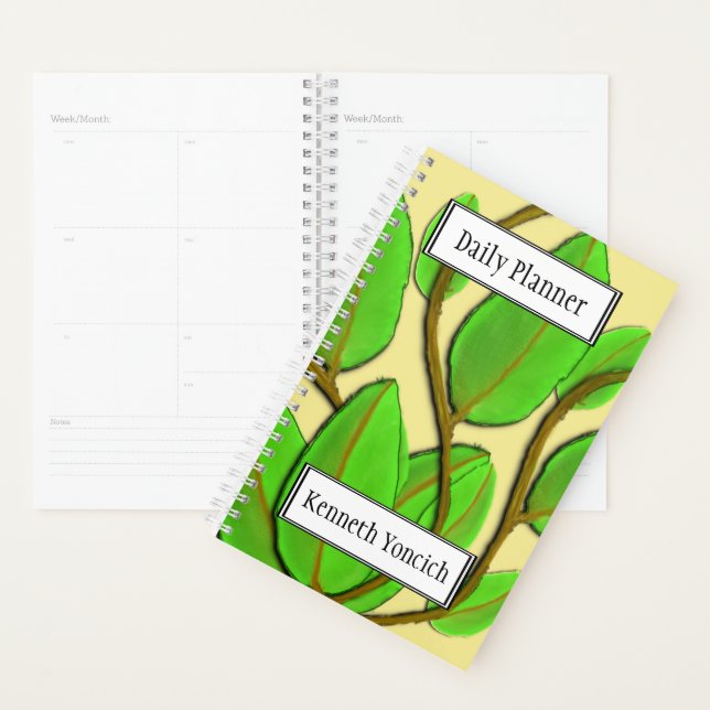 Leaves by Kenneth Yoncich Planner (Display)