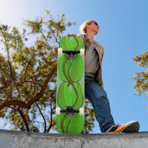 Leaves by Kenneth Yoncich Skateboard