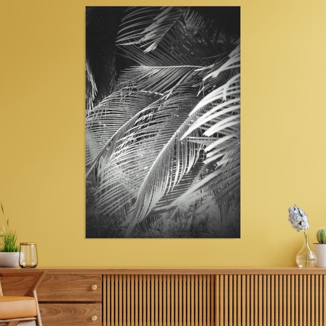 Leaves Canvas Print (Insitu(LivingRoom))