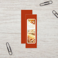 Leaves Crunch Books Rustle - Bookmark Card
