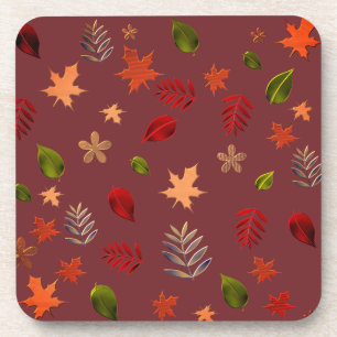 Leaves fall,Bordeaux Coaster
