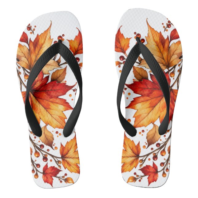 Leaves fall thongs (Footbed)