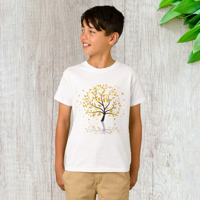Leaves Falling From A Tree T-Shirt (Creator Uploaded)