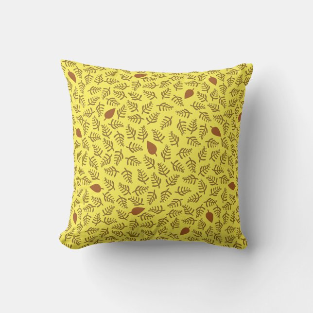 Leaves & Foliage Cushion (Front)