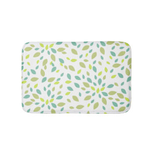 Leaves (Green) Bath Mat