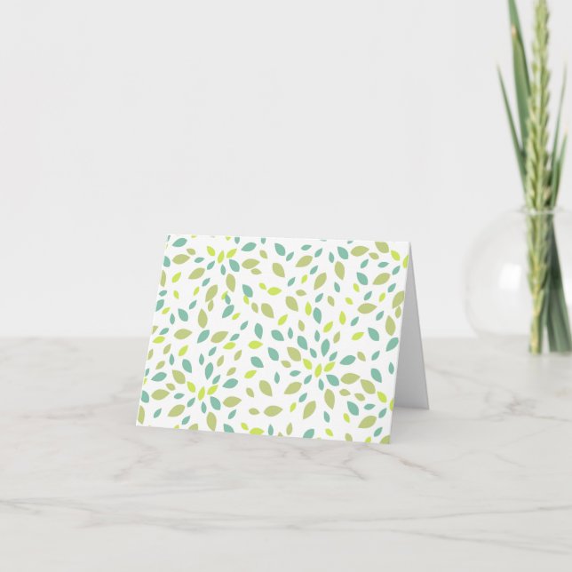 Leaves (Green) Card (Front)