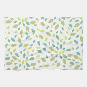 Leaves (Green) Tea Towel