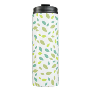 Leaves (Green) Thermal Tumbler