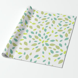 Leaves (Green) Wrapping Paper