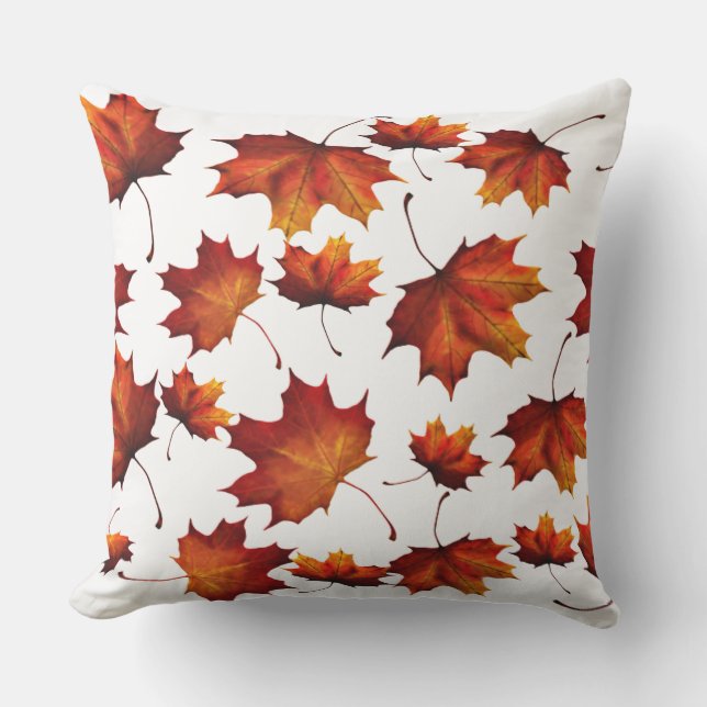 Leaves in Fall Cushion (Front)
