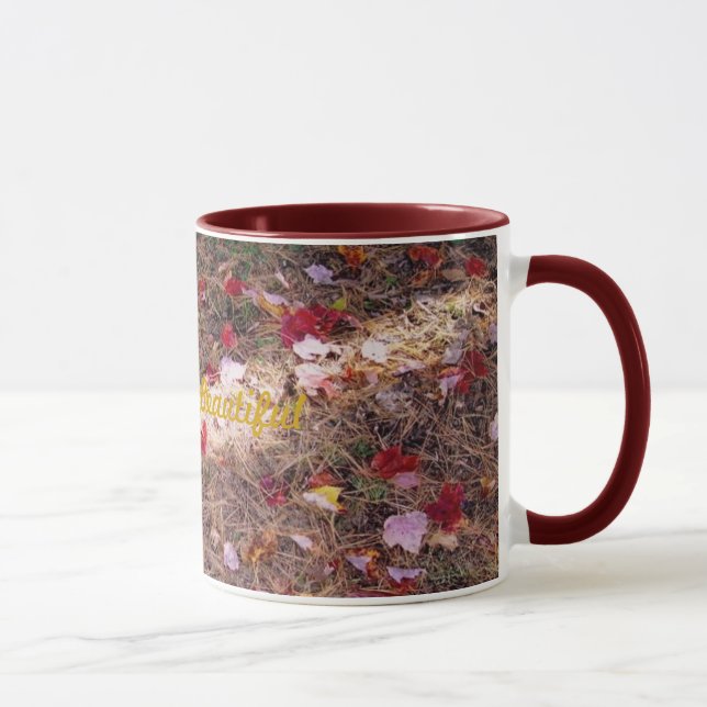 Leaves in Grass Mug (Right)