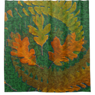 Leaves in the wind..... shower curtain