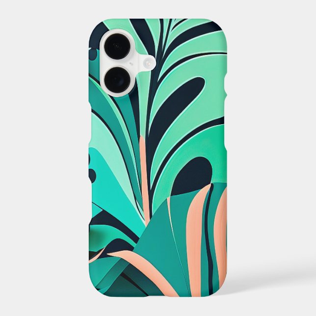 leaves iPhone case (Back)
