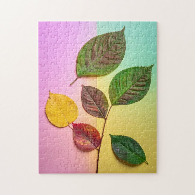 leaves jigsaw puzzle (Vertical)