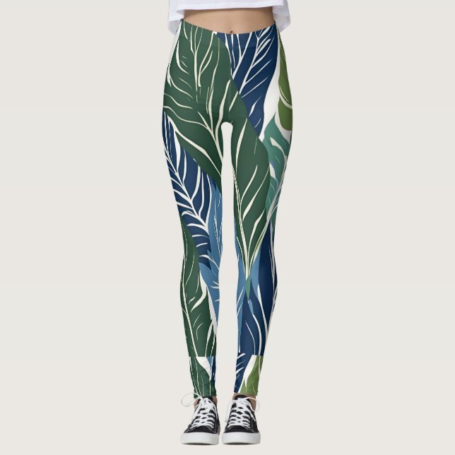 leaves leggings (Front)